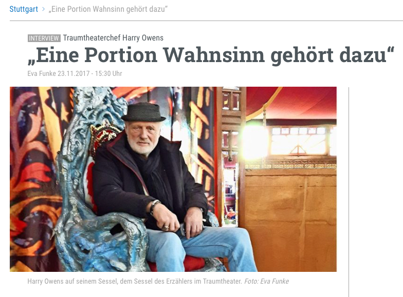 Eine Portion Wahnsinn gehört dazu-Stuttgarter Zeitung